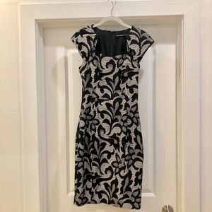 Black and White Karen Millen Dress